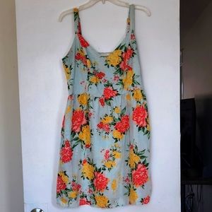 Cynthia Rowley Floral Linen Dress - 6